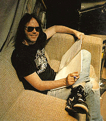 Neil relaxing